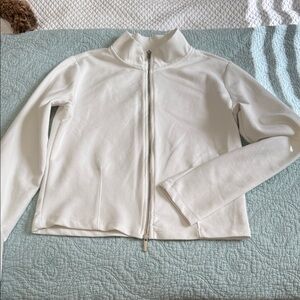 Stradivarius Women's Cream Ski Jacket